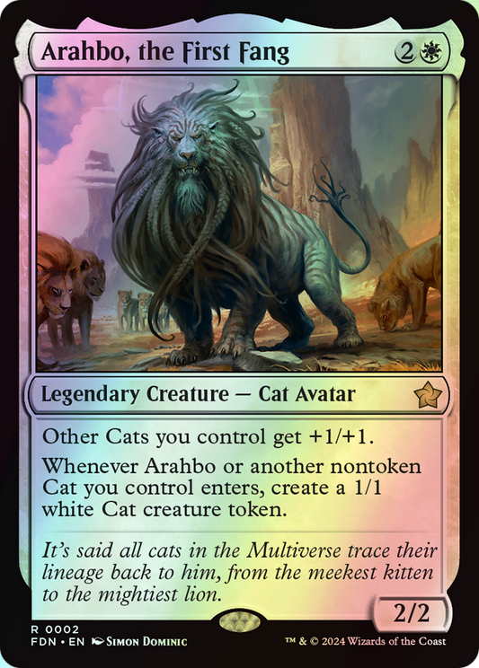 Arahbo, the First Fang (FDN) #2 [EN/F] s/o
