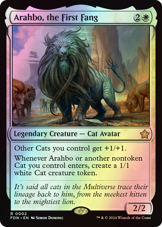 Arahbo, the First Fang (FDN) #2 [EN/F] s/o