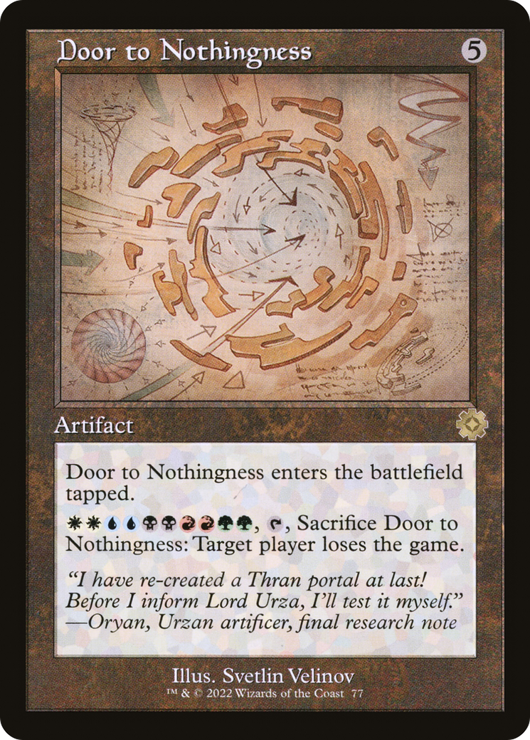 Door to Nothingness (BRR) #77 [EN/N] s/o