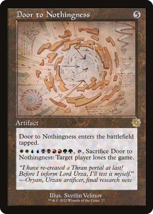 Door to Nothingness (BRR) #77 [EN/N] s/o