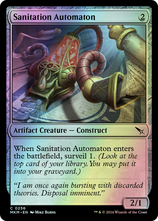 Sanitation Automaton (MKM) #256 [EN/F]