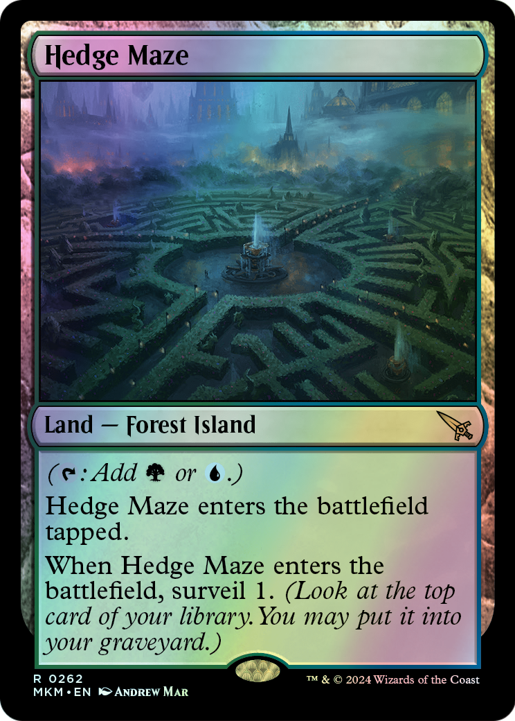 Hedge Maze (MKM) #262 [EN/F] s/o