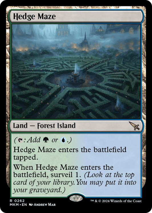 Hedge Maze (MKM) #262 [EN/N] s/o