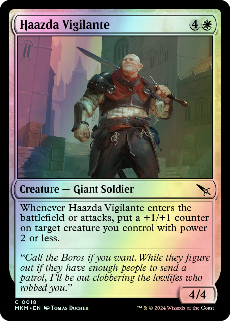 Haazda Vigilante (MKM) #18 [EN/F]