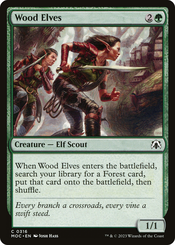Wood Elves (MOC) #316 [EN/N]