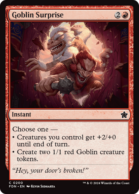 Goblin Surprise (FDN) #200 [EN/N] s/o