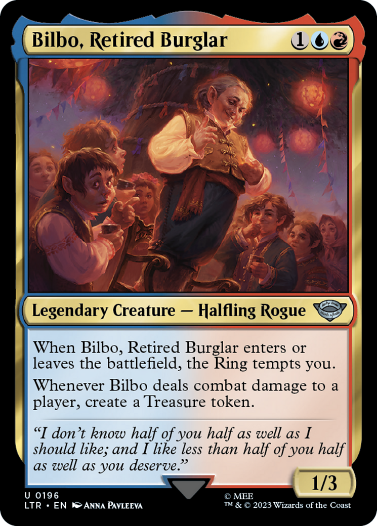 Bilbo, Retired Burglar (LTR) #196 [EN/N]
