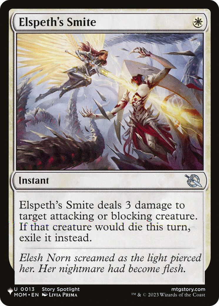Elspeth's Smite (PLST) #MOM-13 [EN/N]