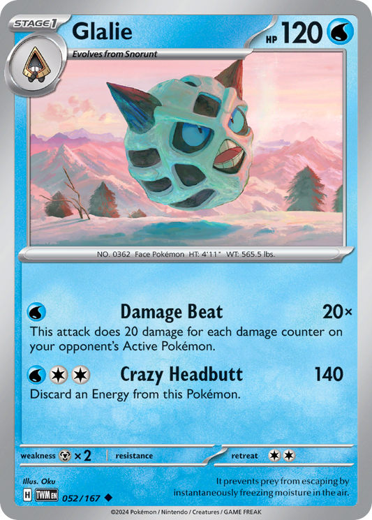 Glalie (TWM) #52 [EN/N]