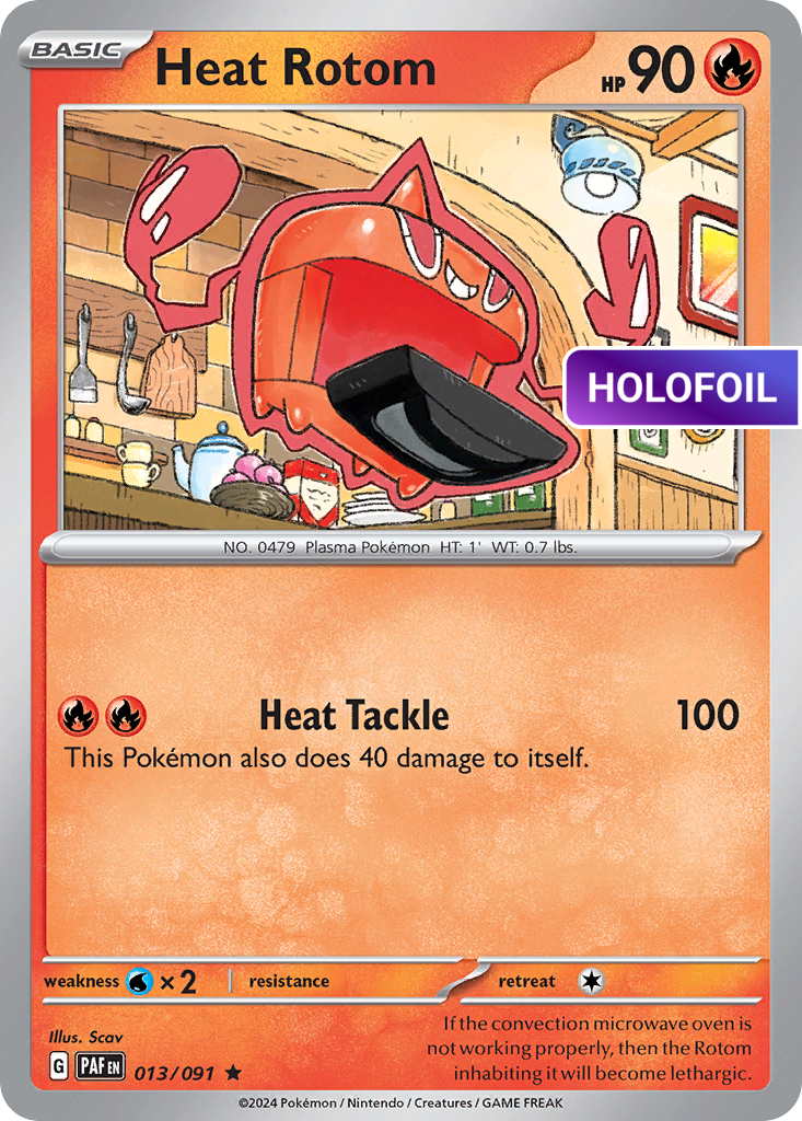 Heat Rotom (PAF) #13 [EN/H]