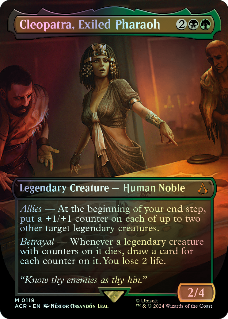Cleopatra, Exiled Pharaoh (ACR) #119 [EN/F]