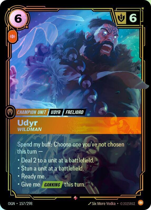 Udyr - Wildman (OGN) #157 [EN/F]