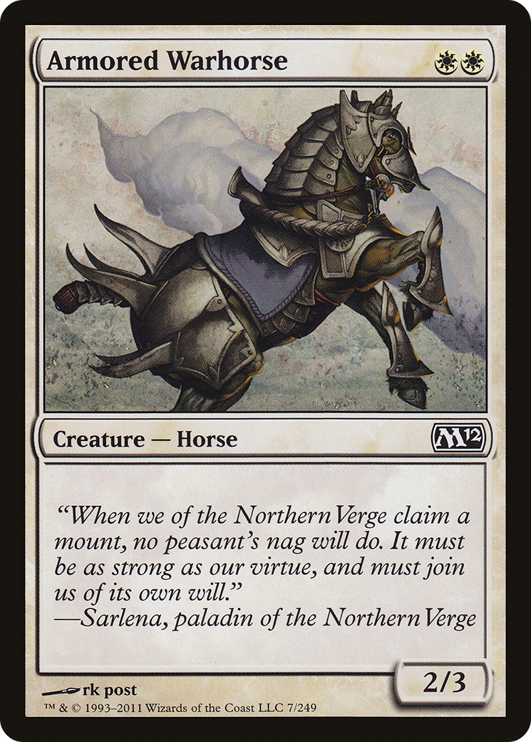 Armored Warhorse (M12) #7 [EN/N]