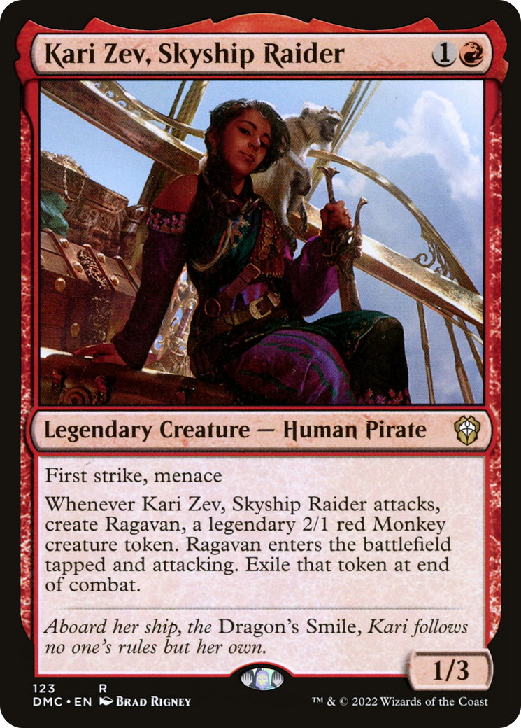 Kari Zev, Skyship Raider (DMC) #123 [EN/N] s/o