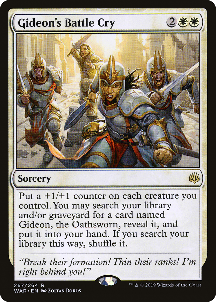 Gideon's Battle Cry (WAR) #267 [EN/N]