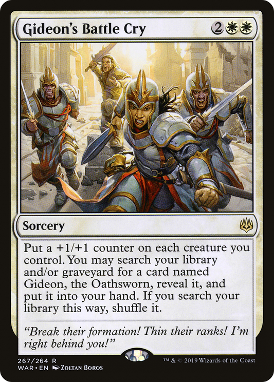 Gideon's Battle Cry (WAR) #267 [EN/N]