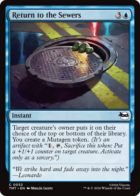 Return to the Sewers (TMT) #52 [EN/N]