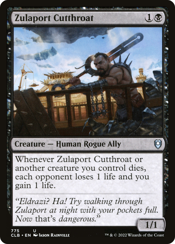 Zulaport Cutthroat (CLB) #775 [EN/N] s/o