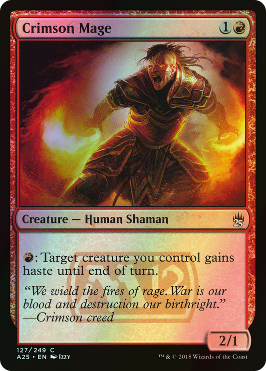 Crimson Mage (A25) #127 [EN/F] s/o