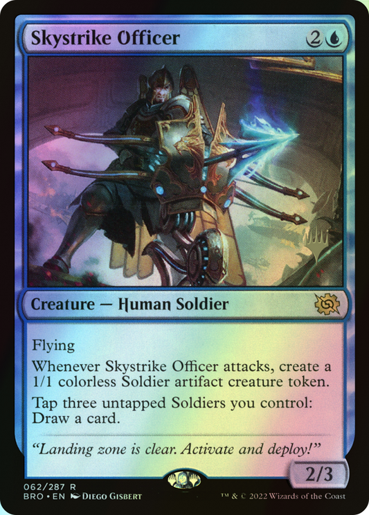 Skystrike Officer (PBRO) #62p [EN/F] s/o