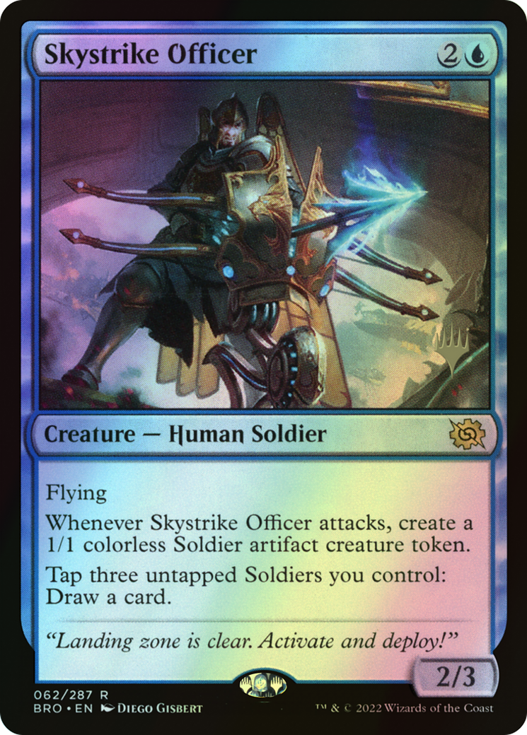 Skystrike Officer (PBRO) #62p [EN/F] s/o