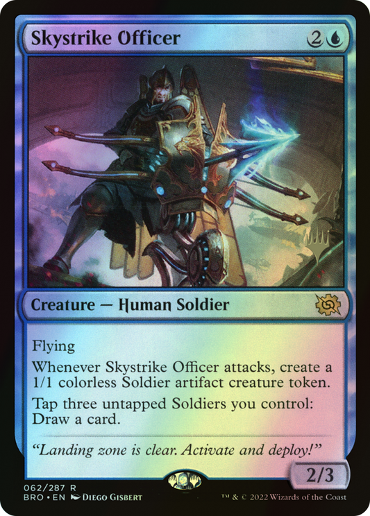 Skystrike Officer (PBRO) #62p [EN/F] s/o