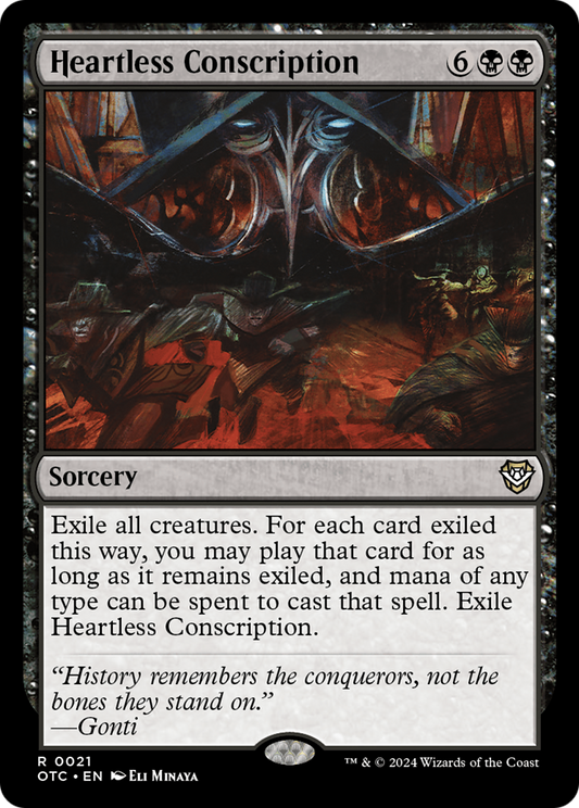 Heartless Conscription (OTC) #21 [EN/N] s/o