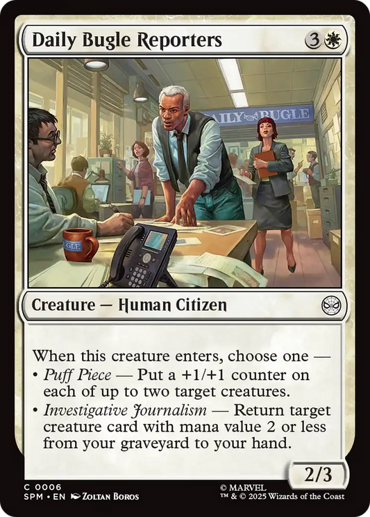 Daily Bugle Reporters (SPM) #6 [EN/N]