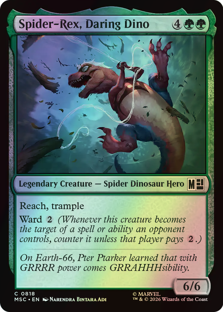 Spider-Rex, Daring Dino (MSC) #818 [EN/F]