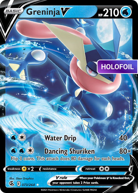 Greninja V (FST) #73 [EN/H] s/o