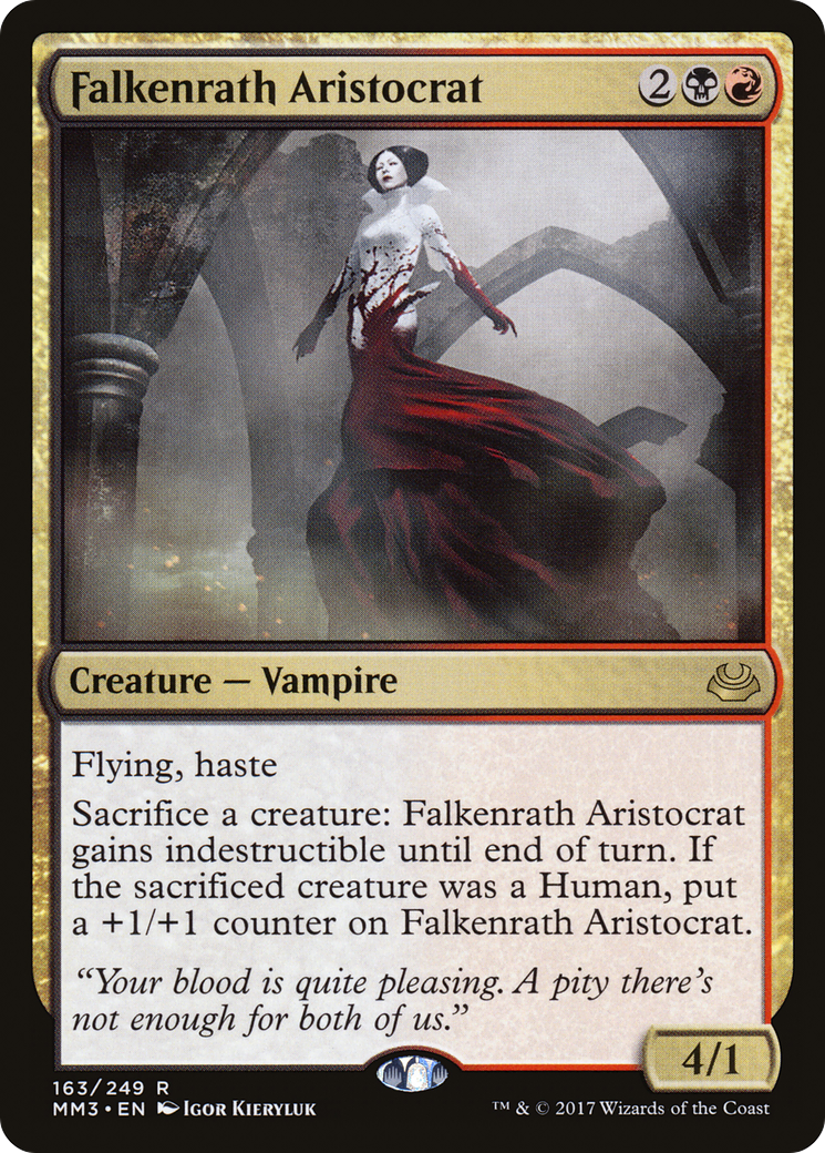 Falkenrath Aristocrat (MM3) #163 [EN/N] s/o