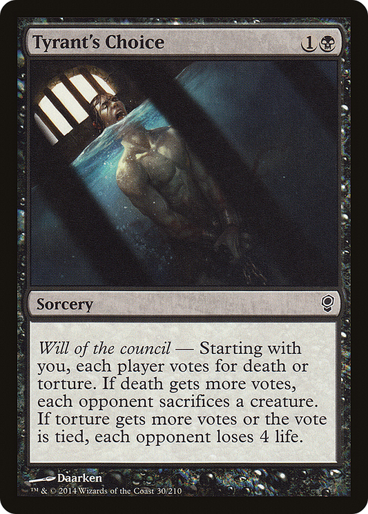 Tyrant's Choice (CNS) #30 [EN/N]