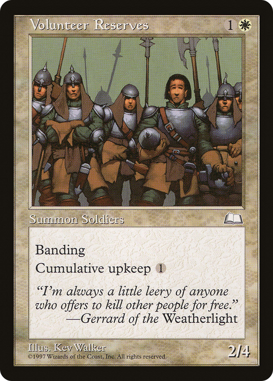 Volunteer Reserves (WTH) #29 [EN/N]
