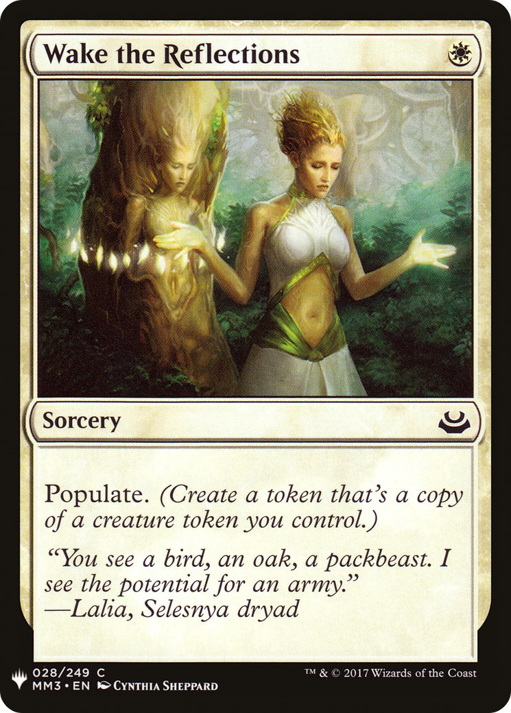 Wake the Reflections (PLST) #MM3-28 [EN/N]