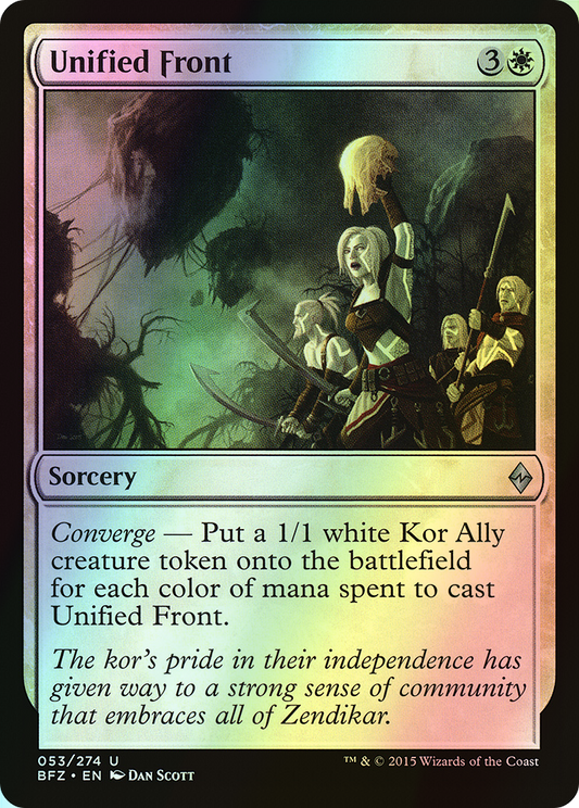 Unified Front (BFZ) #53 [EN/F] s/o