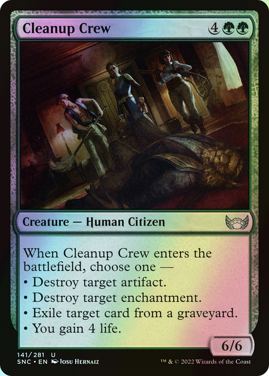 Cleanup Crew (SNC) #141 [EN/F]