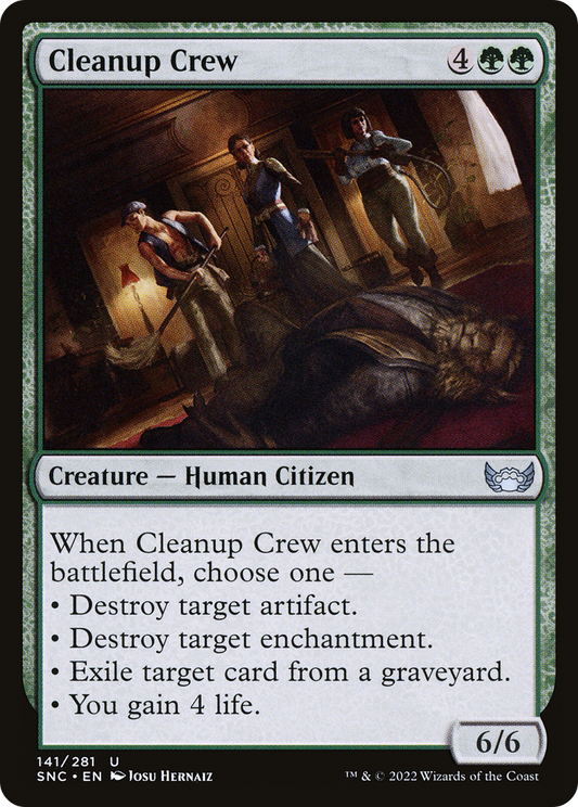 Cleanup Crew (SNC) #141 [EN/N]