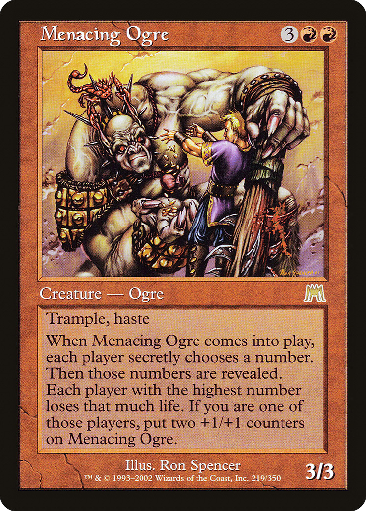 Menacing Ogre (ONS) #219 [EN/N]