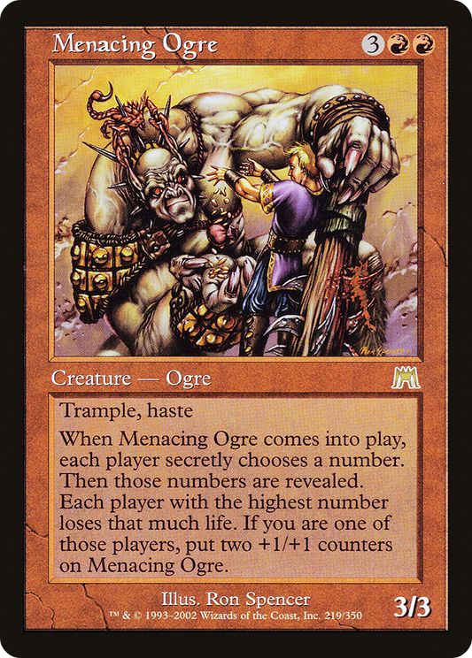 Menacing Ogre (ONS) #219 [EN/N]