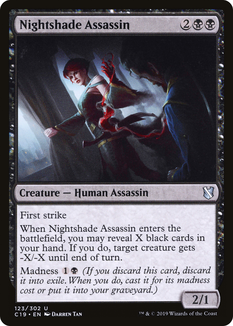 Nightshade Assassin (C19) #123 [EN/N]