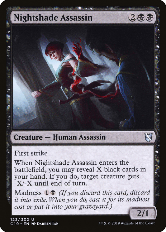 Nightshade Assassin (C19) #123 [EN/N]
