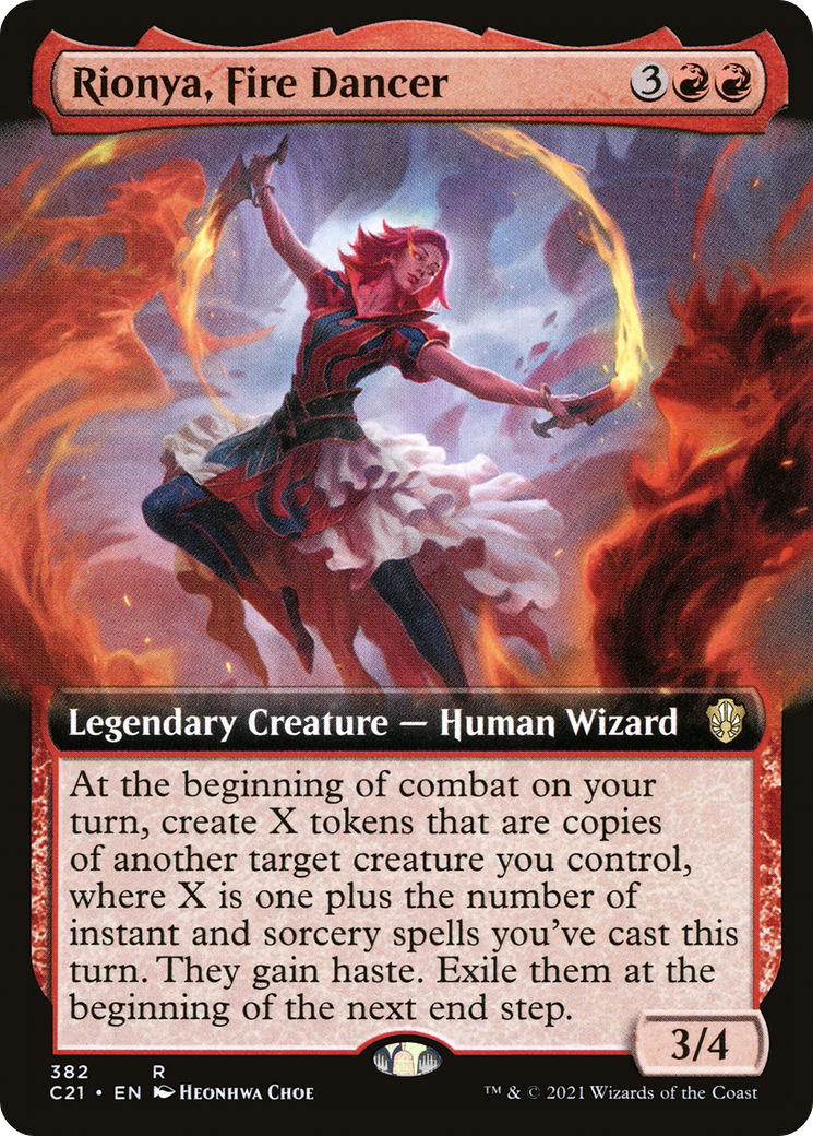 Rionya, Fire Dancer (C21) #382 [EN/N] s/o