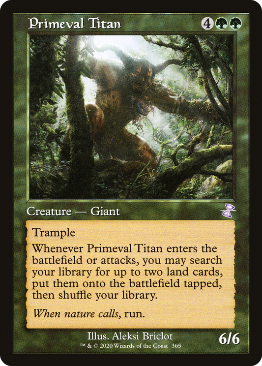 Primeval Titan (TSR) #365 [EN/N] s/o