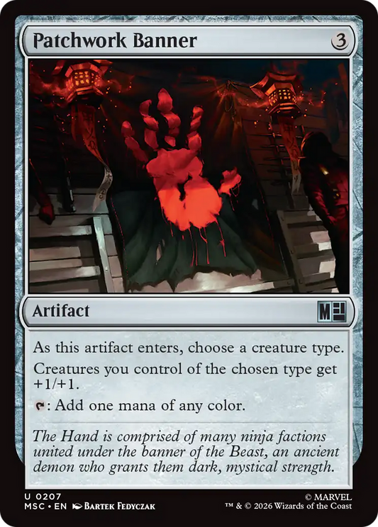 Patchwork Banner (MSC) #207 [EN/N]