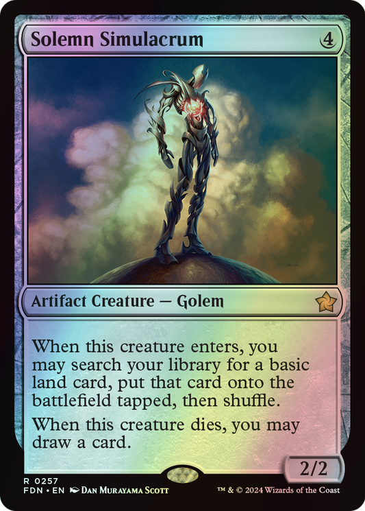 Solemn Simulacrum (FDN) #257 [EN/F] s/o