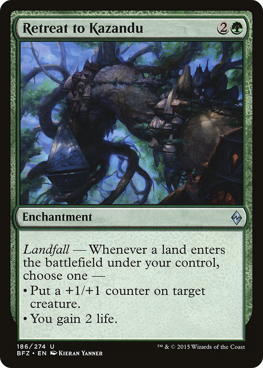 Retreat to Kazandu (BFZ) #186 [EN/N] s/o