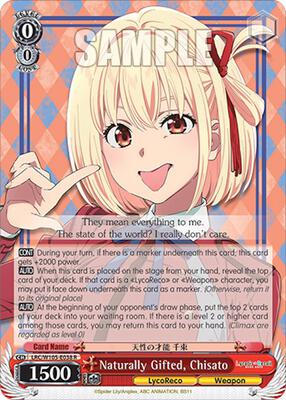 Naturally Gifted, Chisato (LRC) #LRC/W105-E038 [EN]