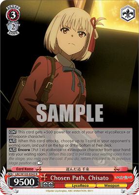 Chosen Path, Chisato (LRC) #LRC/W105-E042 [EN]