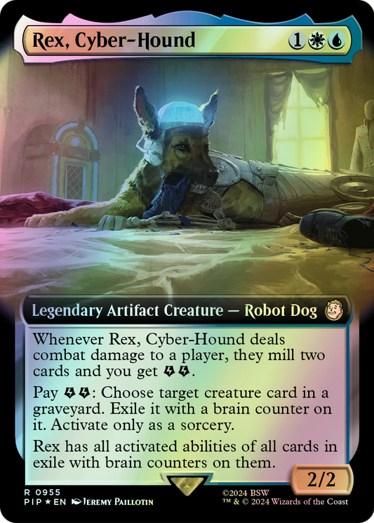 Rex, Cyber-Hound - Surge Foil (PIP) #955 [EN/F]