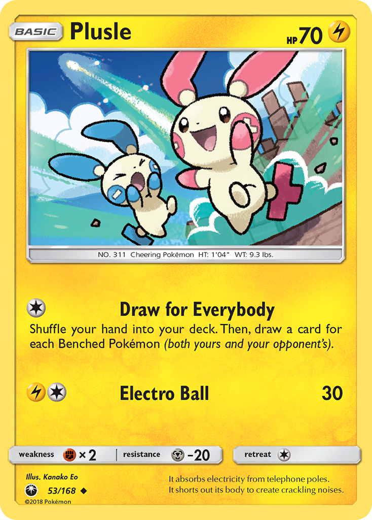 Plusle (CES) #53 [EN/N] s/o
